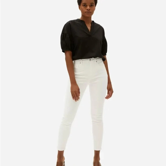 Everlane "The Summer Jean"‎ High Waisted Straight Leg Ankle Jeans Size 27 - Picture 1 of 7